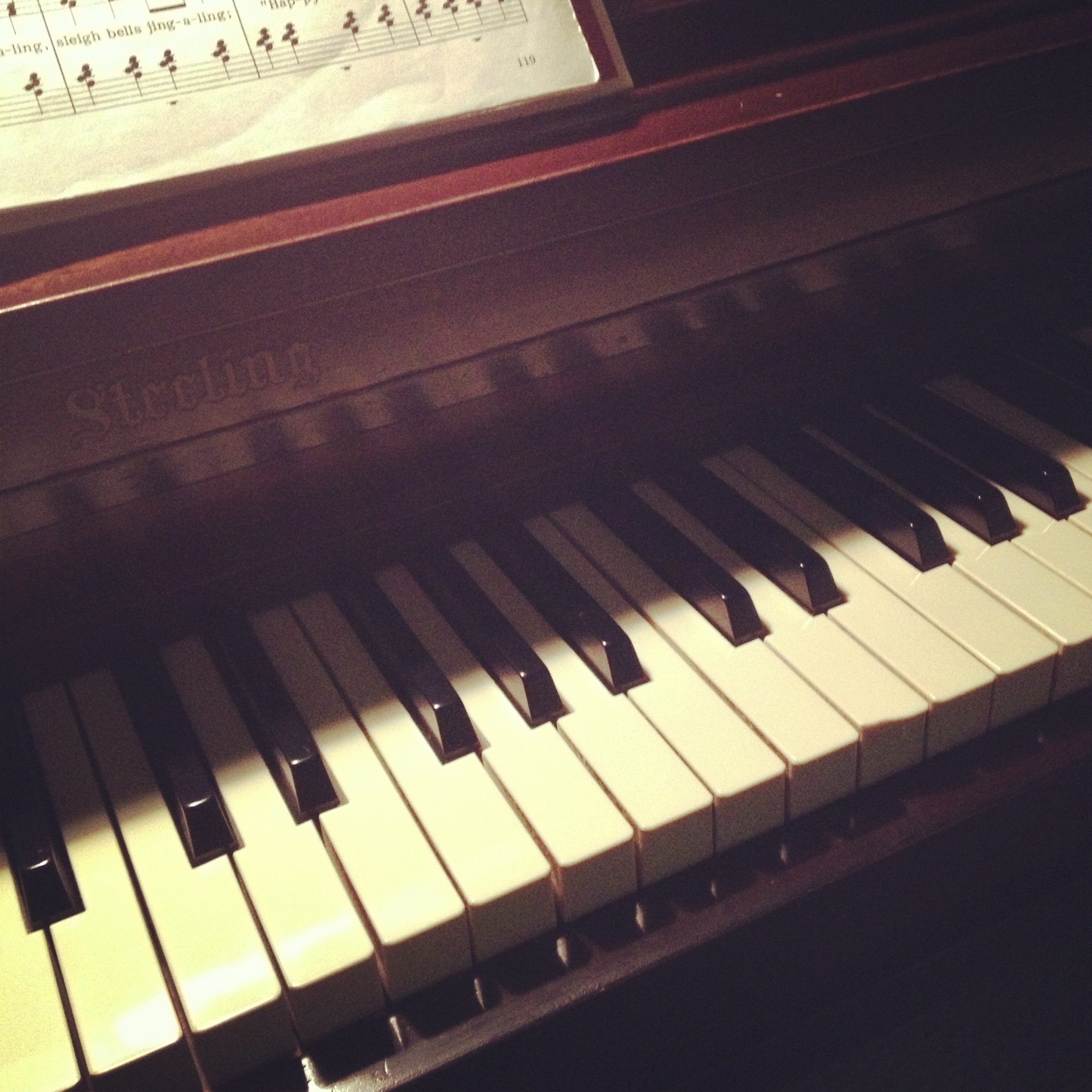 Like a piano sometimes faith needs tuning.